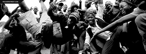 Bouncing Cats Breakdancer Facebook Cover