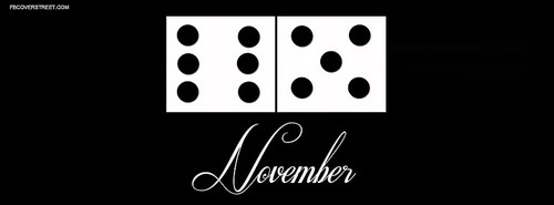 November Dice Facebook Cover