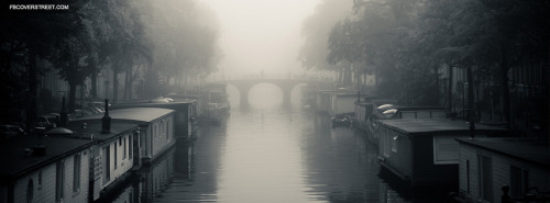 Misty Autumn Amsterdam Facebook Cover