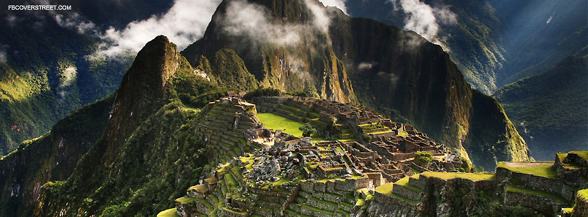 Machu Picchu City of The Incas Facebook Cover
