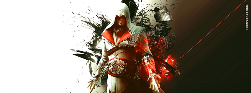 Assassins Creed Brotherhood Abstract  Facebook Cover