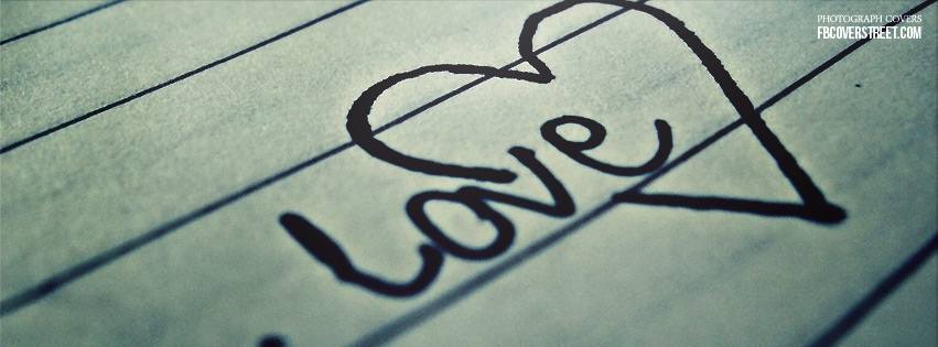 Love On Paper Facebook Cover