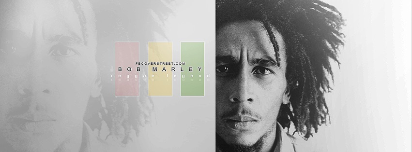 Bob Marley Reggae Legend Facebook cover