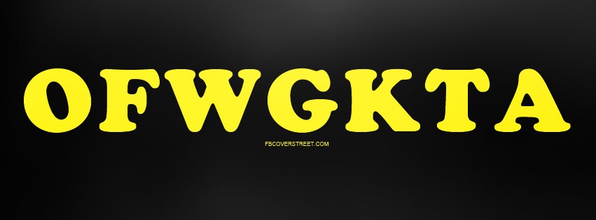 OFWGKTA Yellow Logo Facebook cover