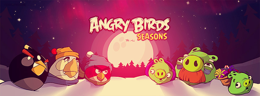 Angry Birds Seasons Facebook cover
