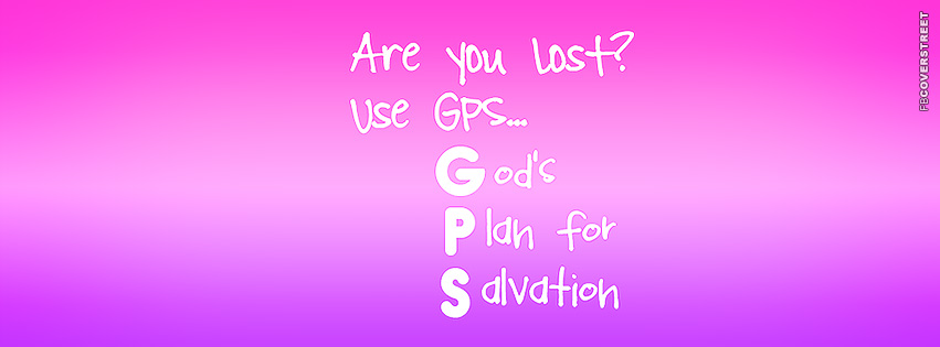 Gods Plan For Salvation GPS Facebook cover