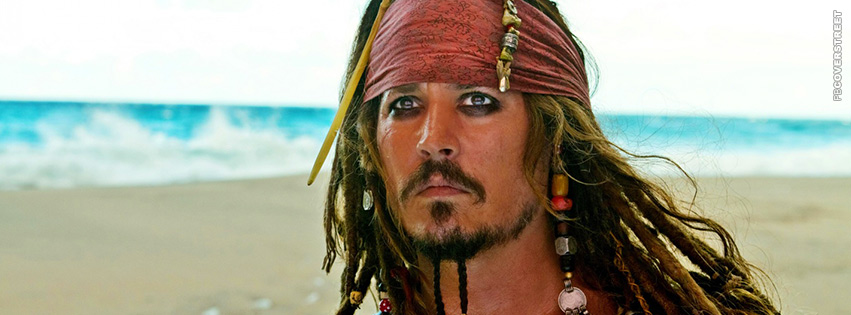 Captain Jack Sparrow Johnny Depp Photo Movie Facebook cover
