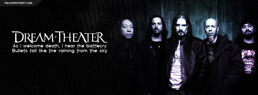 Dream Theater Outcry Quote Facebook cover