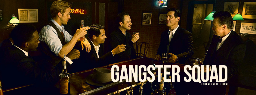 Gangster Squad Movie Bar Scene Facebook Cover