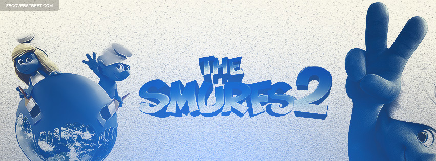 The Smurfs 2 Facebook Cover
