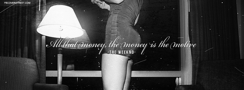The Weeknd The Morning House of Balloons Quote Facebook cover