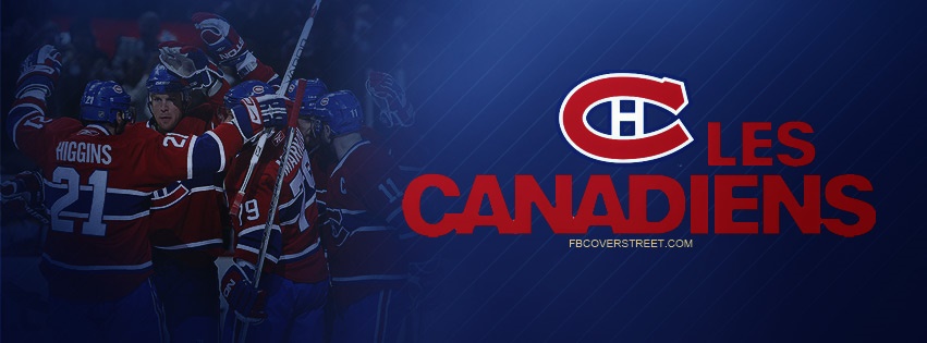Montreal Canadiens Team Facebook Cover