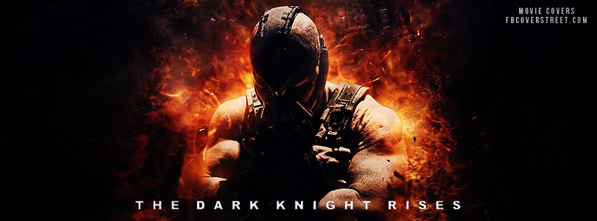 The Dark Knight Rises Bane Facebook cover