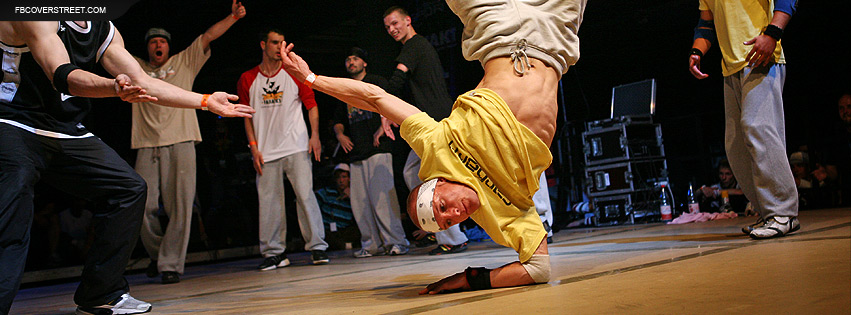 Breakdance Competition Breakdancer Facebook cover