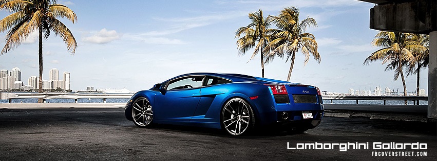 Lamborghini Gallardo Facebook cover