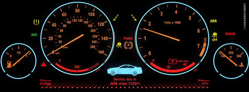 BMW 750 Panel  Facebook Cover