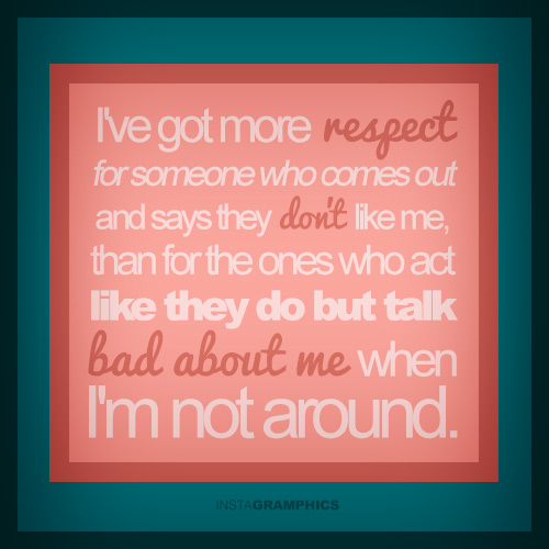 More Respect Quote Facebook picture