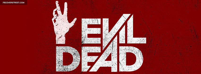 Evil Dead 2013 Movie Logo Facebook Cover