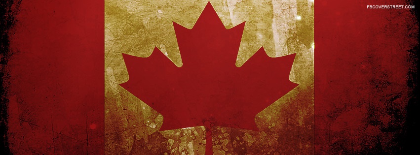 Canadian Flag 4 Facebook cover