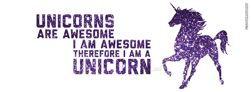 I Am A Unicorn  Facebook cover