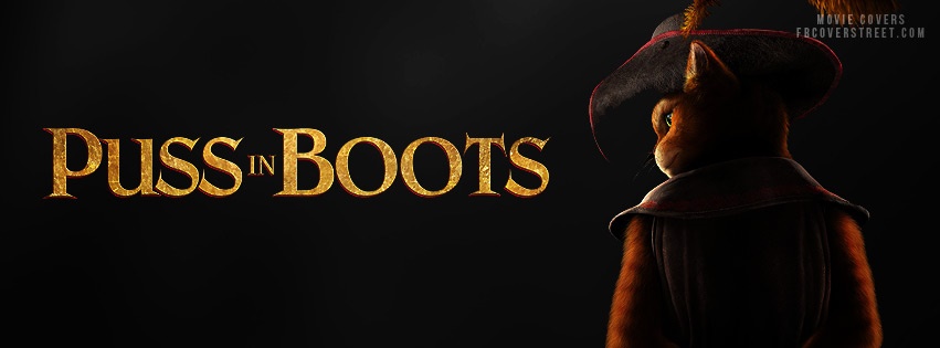 Puss In Boots Facebook cover