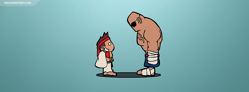 Street Fighters Face To Face Facebook Cover