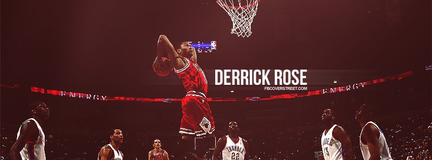 Derrick Rose MVP 2 Facebook cover