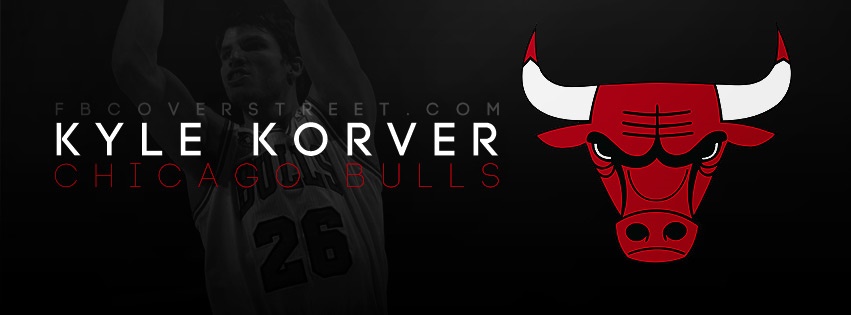 Kyle Korver Chicagos Bulls Logo Facebook Cover