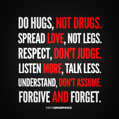 Hugs Love Respect Facebook Pic