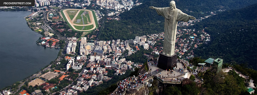 Rio de Janeiro Brazil City Cristo Redentor Facebook Cover