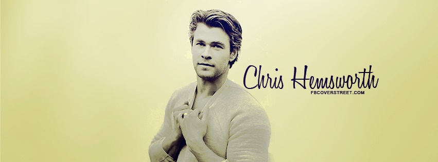 Chris Hemsworth Facebook Cover