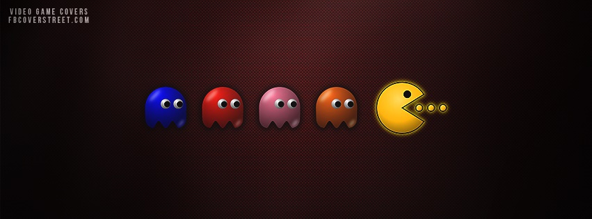 Ghosts Vs Pacman Facebook cover