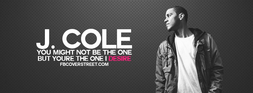 J. Cole Desire Facebook Cover