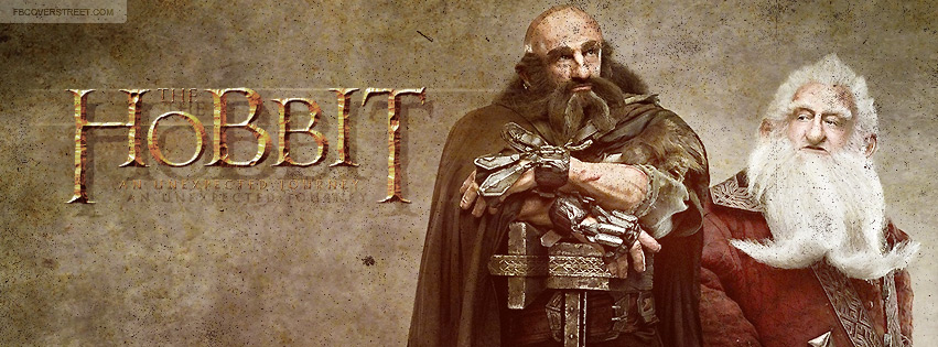 The Hobbit An Unexpected Journey Balin and Dwalin Facebook cover