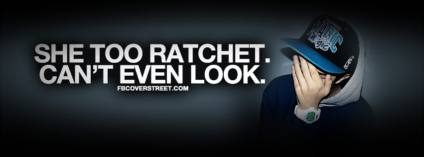 She Too Ratchet Quote Facebook cover