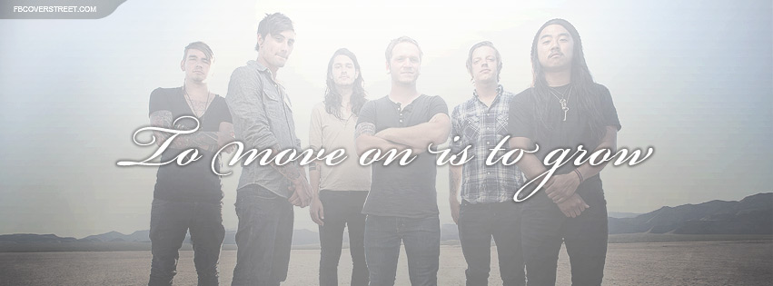 We Came As Romans To Move On Is To Grow Lyrics Facebook cover