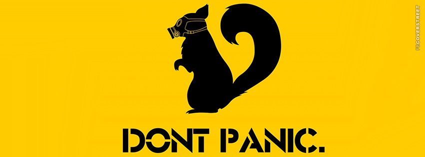 Dont Panic  Facebook Cover
