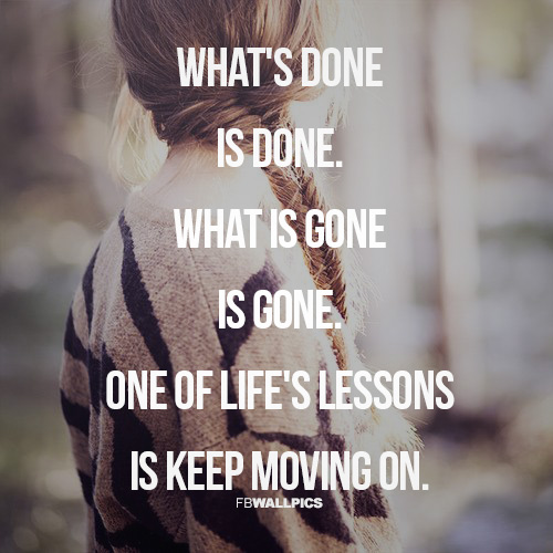 Keep Moving On Teen Quote Facebook picture