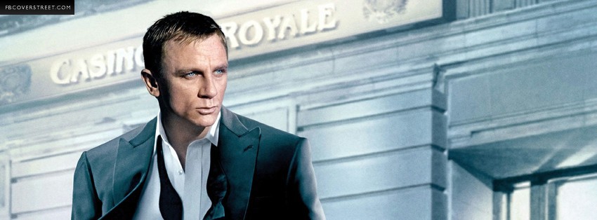 007 Casino Royale Movie Facebook cover