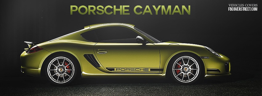 2012 Porsche Cayman 2 Facebook cover