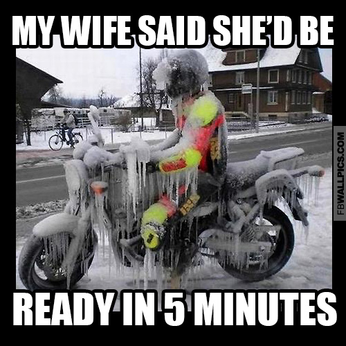 Ready In 5 Minutes Meme Facebook Pic