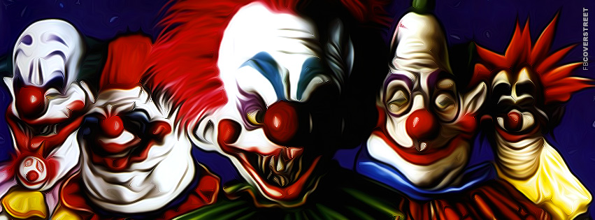 Killer Clownz From Outer Space Facebook Cover