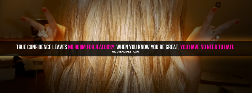 No Room For Jealousy Facebook cover
