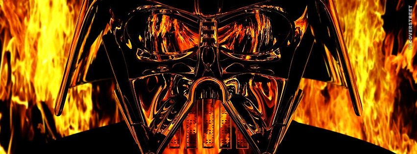 Darth Vader Fire  Facebook Cover