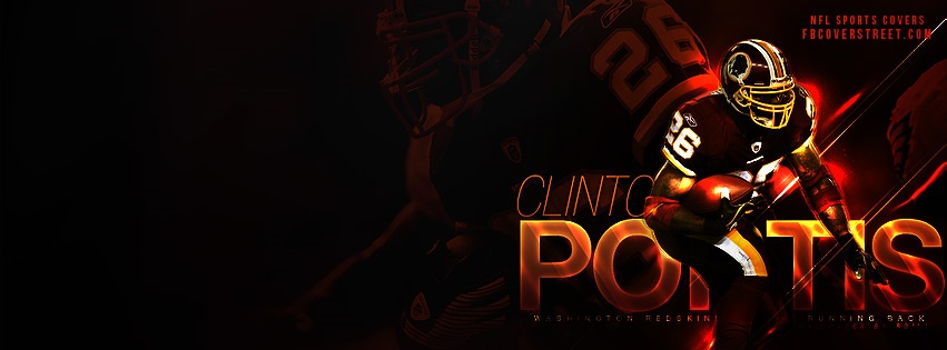 Clinton Portis Washington Redskins Facebook cover