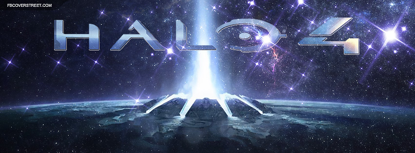 Halo 4 Laserbeam Facebook cover