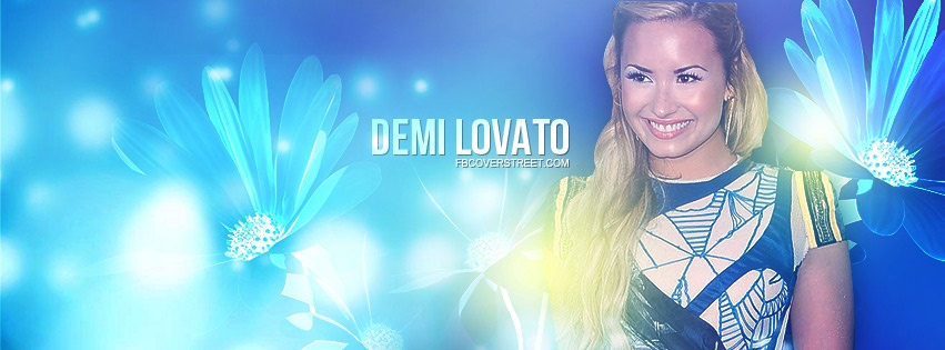 Demi Lovato X Factor Red Carpet Facebook cover
