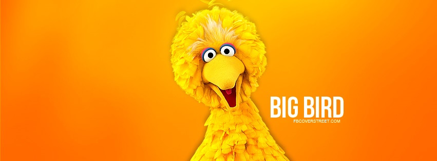 Big Bird Sesame Street Facebook cover