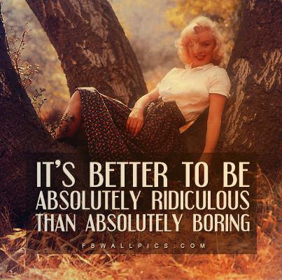 Marilyn Monroe Absolutely Quote Facebook picture