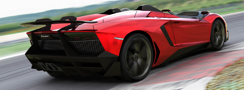 Lamborghini Aventador Facebook cover